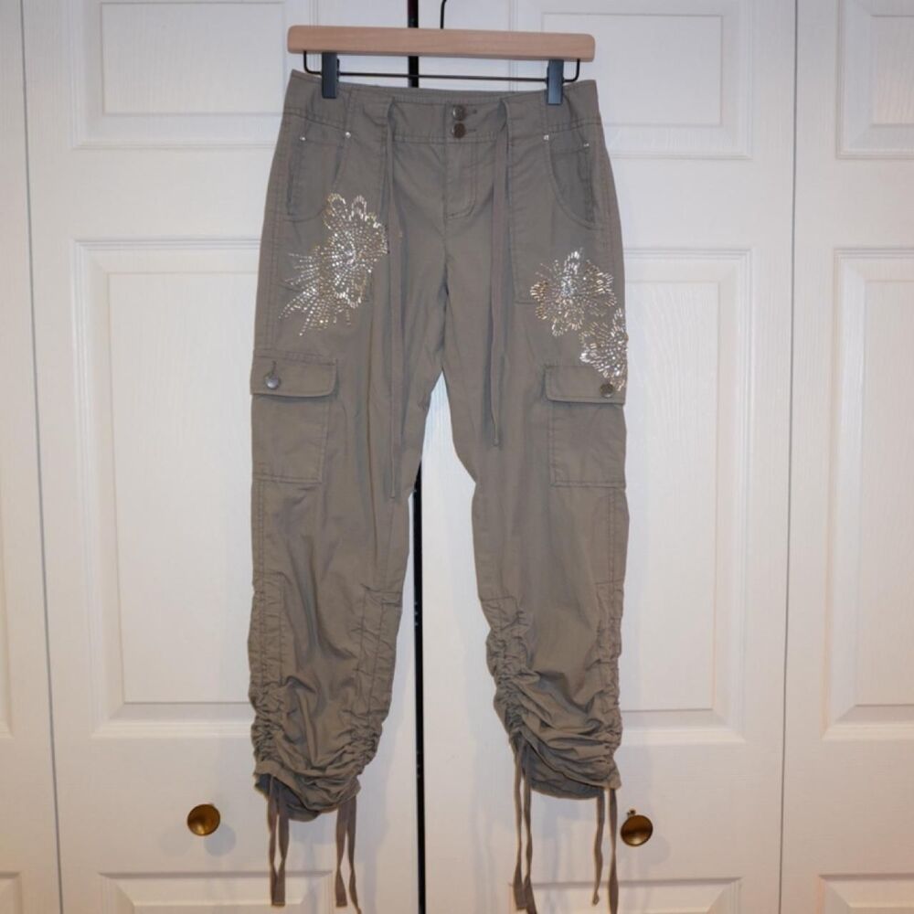 Inc-international-concepts Women's Khaki and Grey Trousers